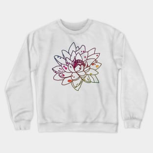 Water Lilly Crewneck Sweatshirt